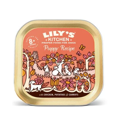 [101177-1] Lily's Kitchen Chicken Recipe Puppy Food (150g)