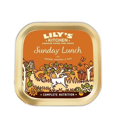 [101178-1] Lily's Kitchen Sunday Lunch Wet Food Tray 150g