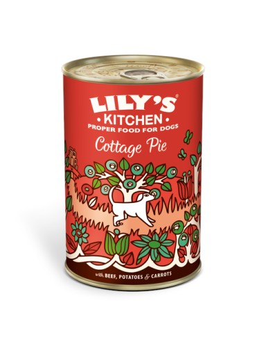 [102376-1] Lily's Kitchen Dog Cottage Pie Wet Dog Food (400g)