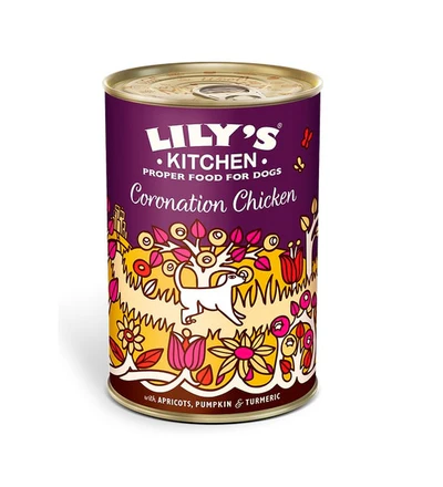 [102412-1] Lily's Kitchen Coronation Chicken Wet Dog Food (400g)