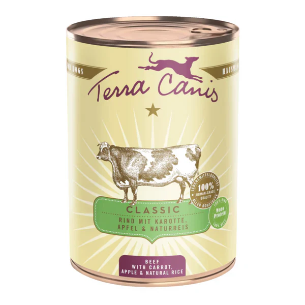 [102596-1] Terra Canis Classic Beef Dog Wet Food - 400G