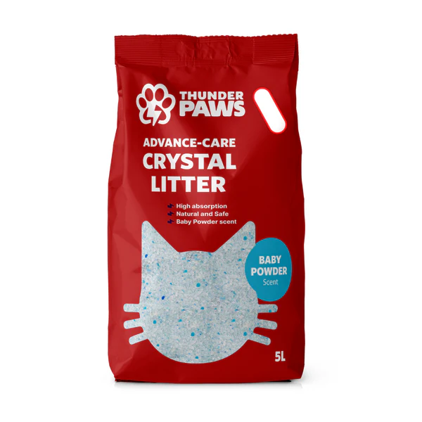 [201804-2] Thunder Paws Advance Care Lavender Crystal Cat Litter 5L