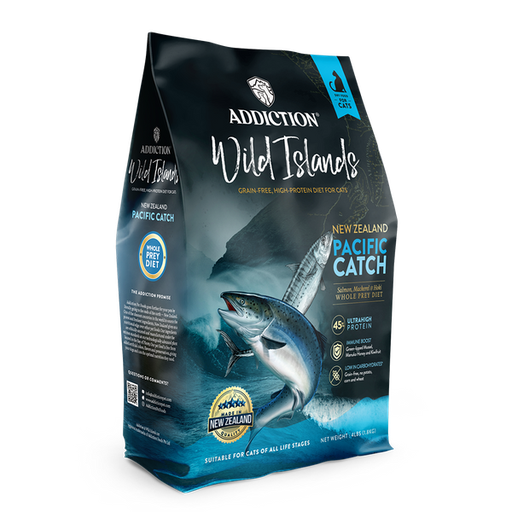 [105164-1] Addiction - Wild Islands Pacific Catch Dry Cat Food - 4lbs