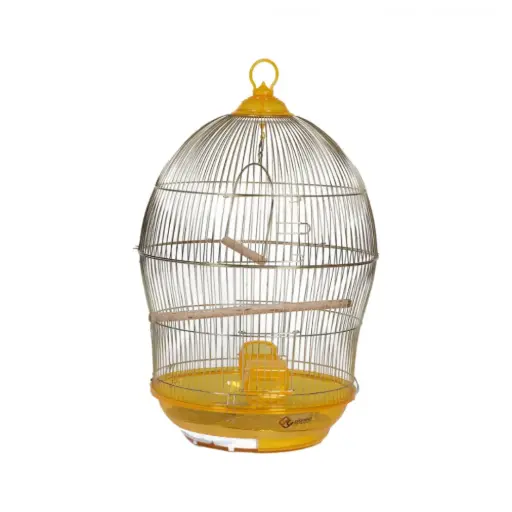 [BC-370G] Dayang Bird Cage Model 370 - Elegant Gold Habitat (48.5x48.5x76cm)