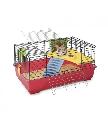  IMAC RONNY 80 - Cage for rabbits and guinea pigs -  80 x 48.5 x 42cm