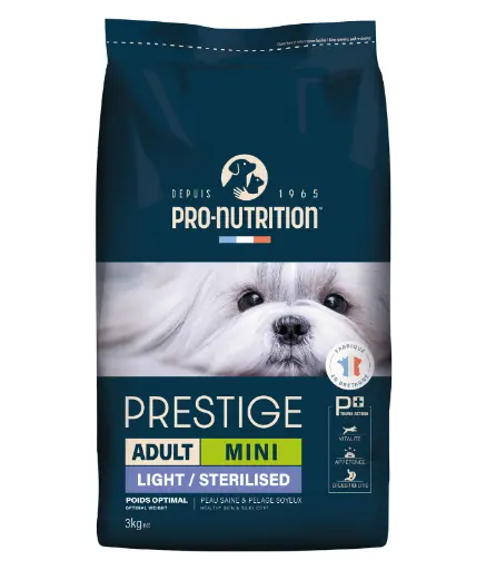 Pro Nutrition Prestige Adult Mini Light Sterilised Dog Food 3kg