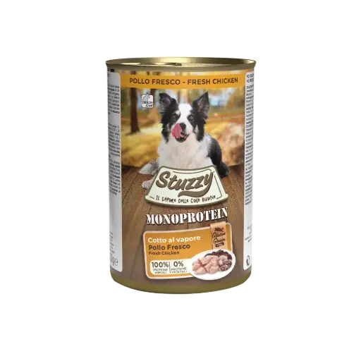 [8005852180018] Stuzzy Dog Can Monoprotein-Fresh Chicken 400g