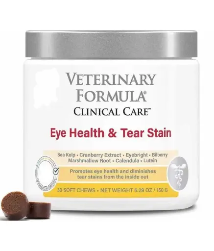  Synergy Labs Veterinary Formula Clinical Care Eye Health & Tear Stain 150g (30 counts)[Count - 30, Weight - 150g]