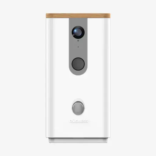 [888886058731] DognessSmartSnackFeederwithCameraT03(White)