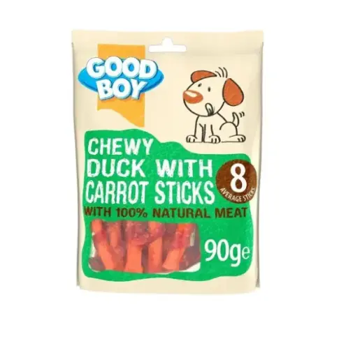 [ART620223] GoodboyChickenCarrotSticks90g