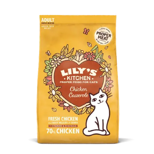 [101162-2] Lily'sKitchenChickenCasseroleDryFoodforCats2kg