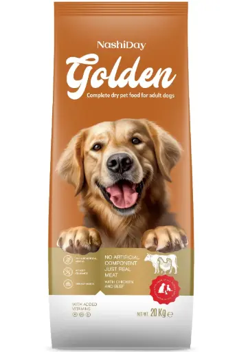 Golden Dog chicken and beef dry food