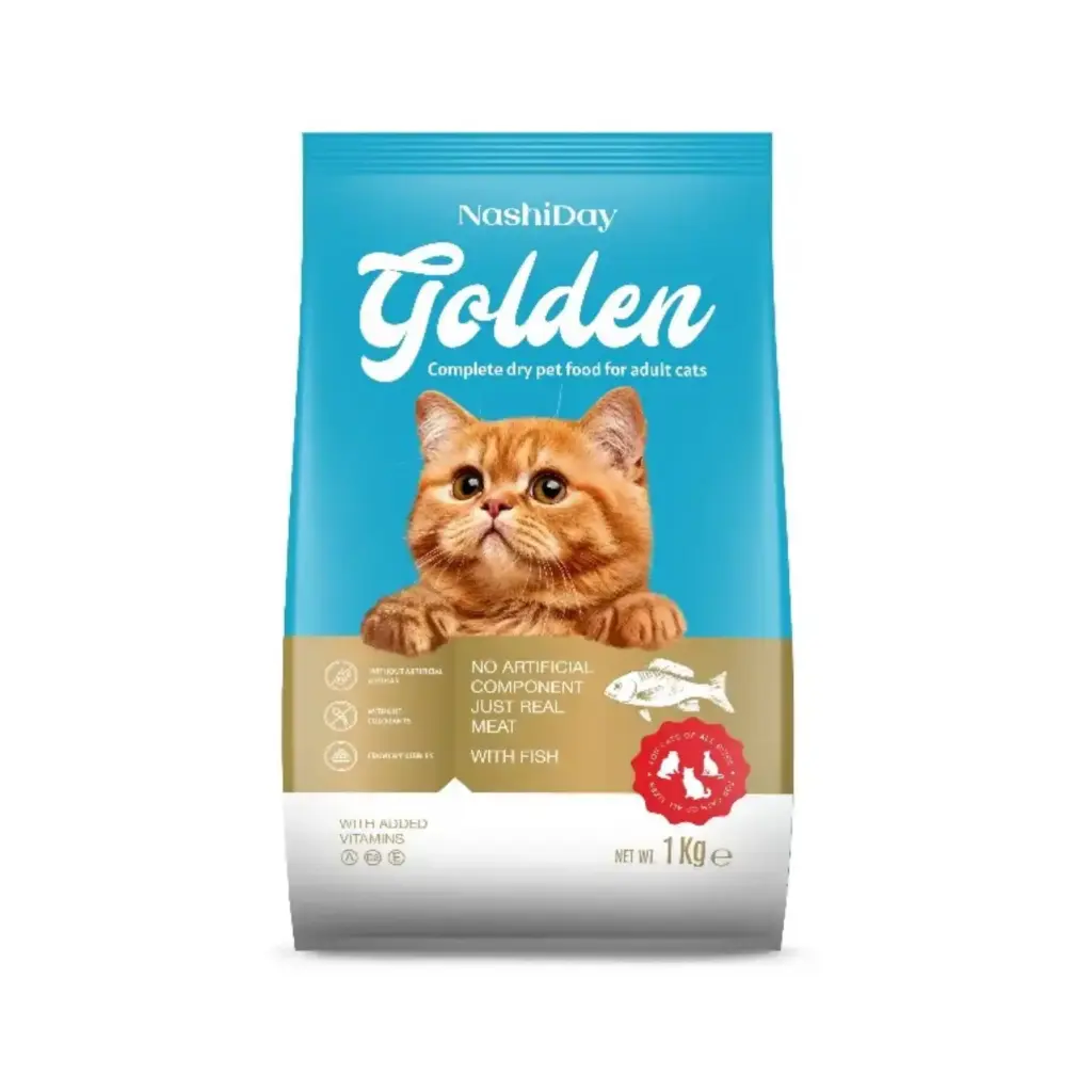 GoldenCatdryfoodfish