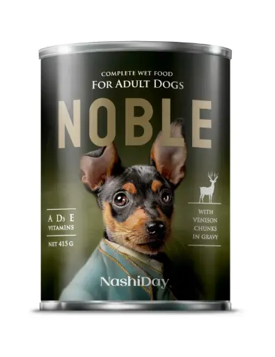 [NDWV415] NobleDogwetfoodvenison415g