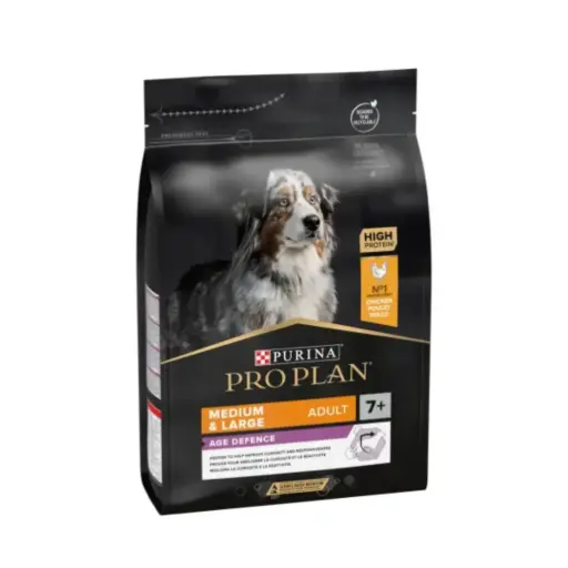Purina Pro Plan - Age Defence Medium & Large Senior 7+ Dry Dog Food with Chicken