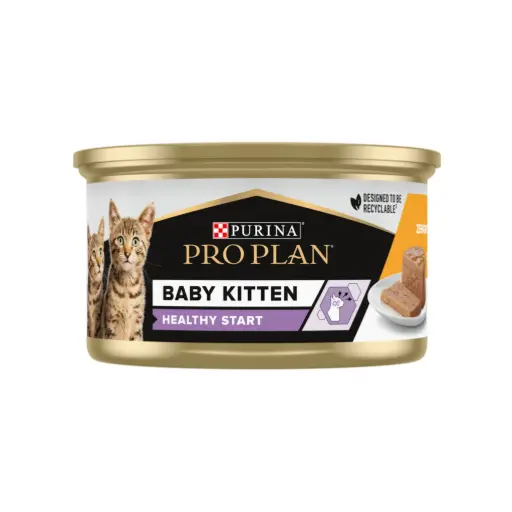 Purina Pro Plan - Baby Kitten Mousse Healthy Start Wet Cat Food with Chicken
