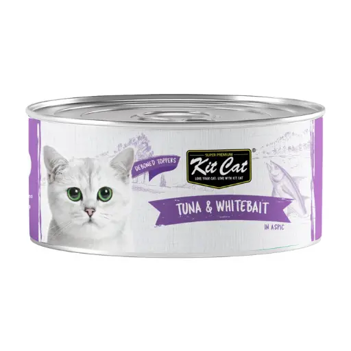 [8858772602227] Kit cat tuna & whitebait in aspic cat wet food 80g