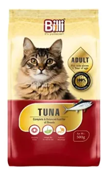 [8906074445254] Billi Tuna Flavor Adult Dry Cat Food - 500g