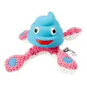 DUVO PLUSH LATEX OCTOPUS BLUE/PINK