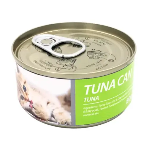 Bioline Cat Tuna Can 80g -Min Order 24 pcs (24 Cans / Box)Fragrance/Flavour: Tuna