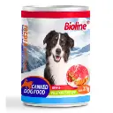 Bioline Canned Dog Food 375g -Min Order 24 pcs (24 Cans / Box)Fragrance/Flavour: Beef & Vegetables