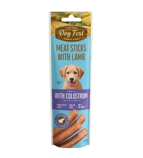 Dog Fest Lamb Stick With Colostrum 45gWeight: 45g
