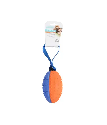 Paw Pals Squeaky Foam Football with Handle