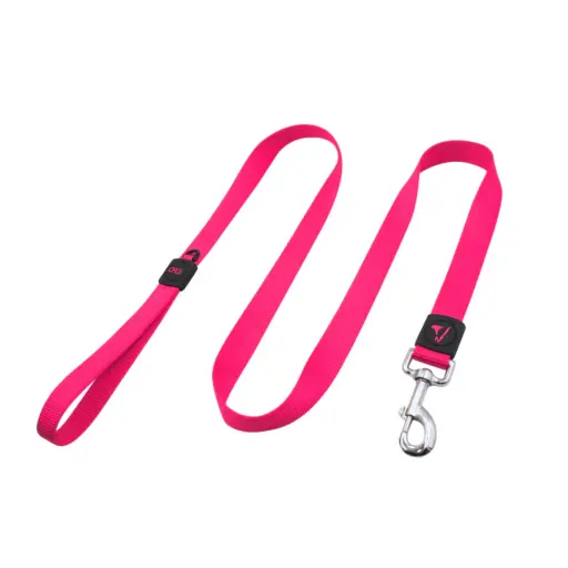 [DCSN1048-04M] Doco 4ft Signature Nylon Leash (DCSN1048)[Color - Pink, Size - M]
