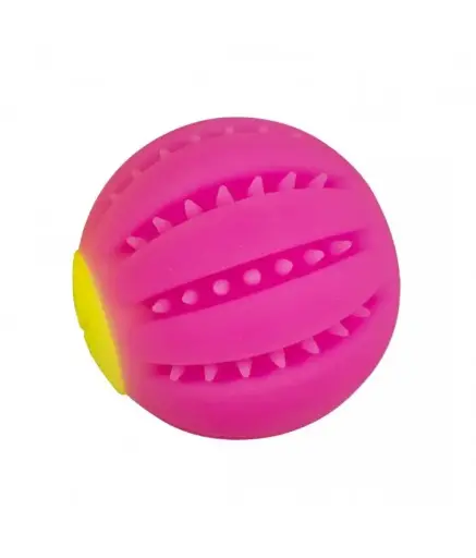 [LR10640] Duvo Led Flash Ball Fuchsia 10cmDiameter: 10cm