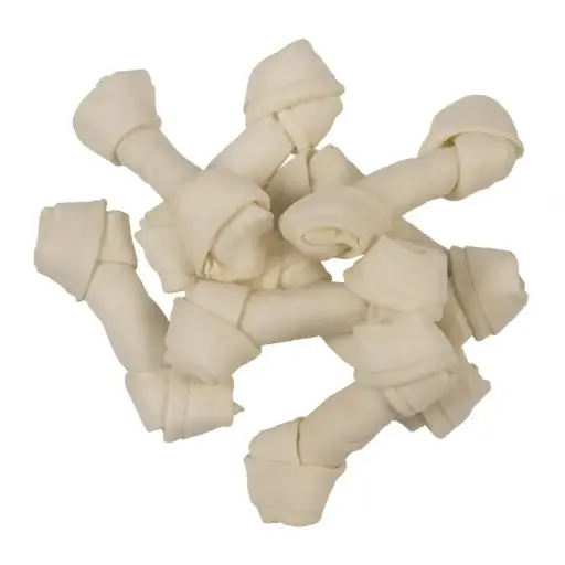[LR9-60326] Duvo Knotted Bone White - 8pcs,13cmLength: 13cm