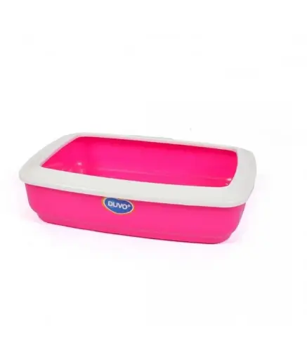 [LR211111] Duvo Cat tray with rim maui Pink 50 x 38 x 12cmDimension: 50 x 38 x 12cm