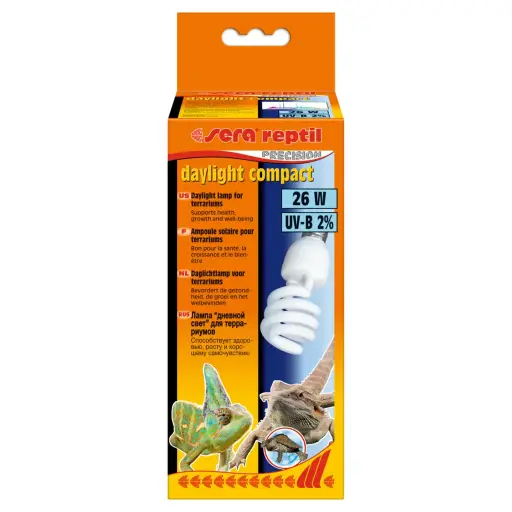 [4001942320184] Sera Reptile Day Light Compact 26WPower: 26W