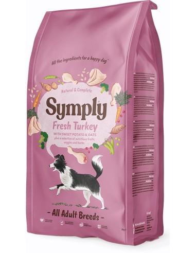 [300887] Symply Adult Fresh Turkey Dry Food Bag 2KG