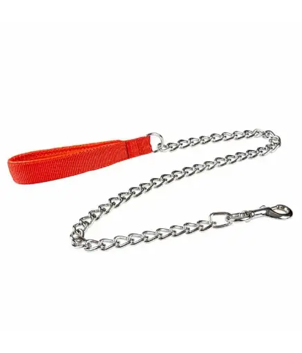 [LR12909] Duvo+ Lead Chain Padded Handle 100cm - 4mm