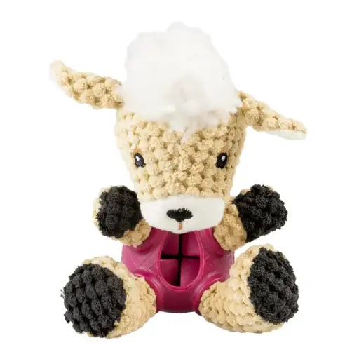 [LR14571] DUVO+ PLUSH & RUBBER SHEEP DISPENSER MULTICOLOUR