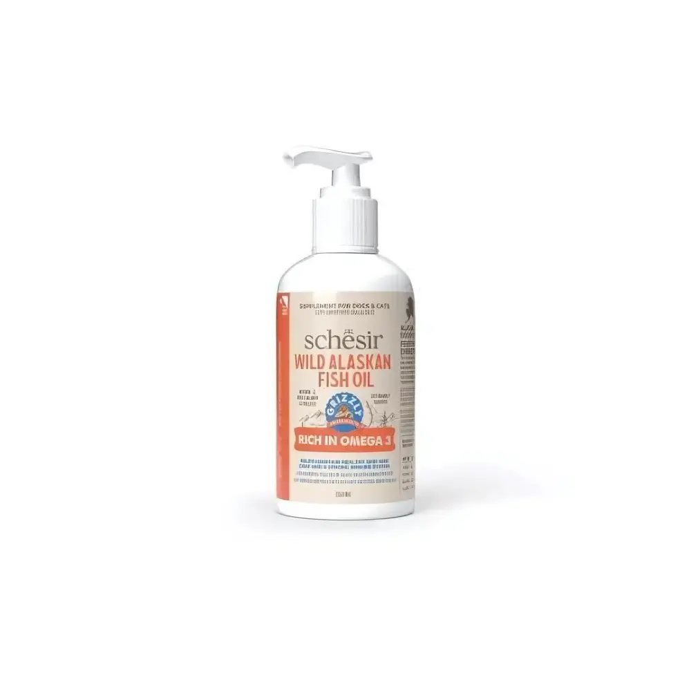 SchesirGrizzlyWildAlaskanFishOilOmegaPlus250ml