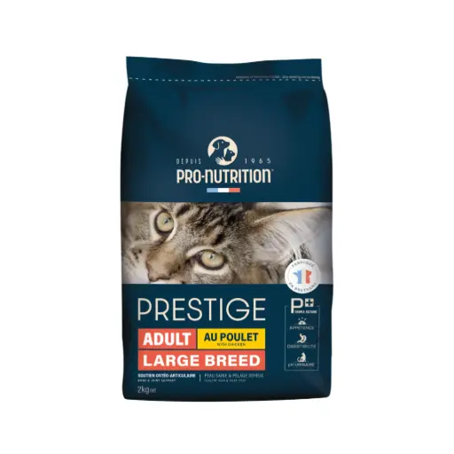 [3269878470200] Pro nutrition Prestige Cat Adult Large Breed With Chicken 2Kg
