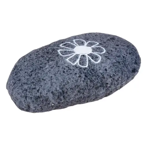 [5414365420277]  Duvo+ ECO Blossom Kicking Pillow & Catnip 20x11,5x5cm Grey