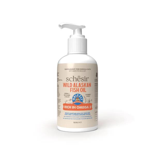 SchesirGrizzlyWildAlaskanFishOilOmegaPlus500ml