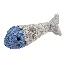 Duvo+ ECO Navy Fish & Catnip 13,5x4,5x3cm Blue/Grey