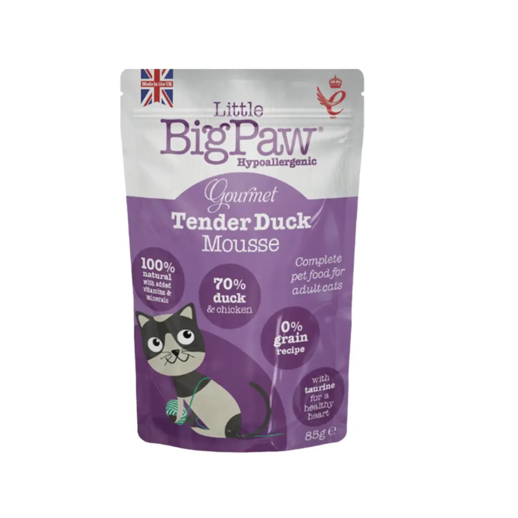 Little Big Paw Cat Gourmet Duck Mousse  (85G-NA)