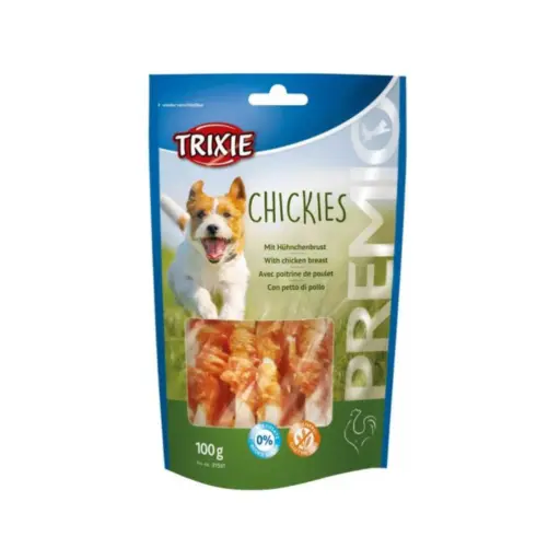 [100973-1] Trixie Premio Chickies Dog Treats - 100G