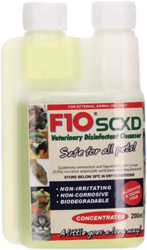 [E000408] F10 SCXD Veterinary Disinfectant Cleanser 200 ML